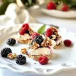 Goat Cheese Walnut Berry Bites