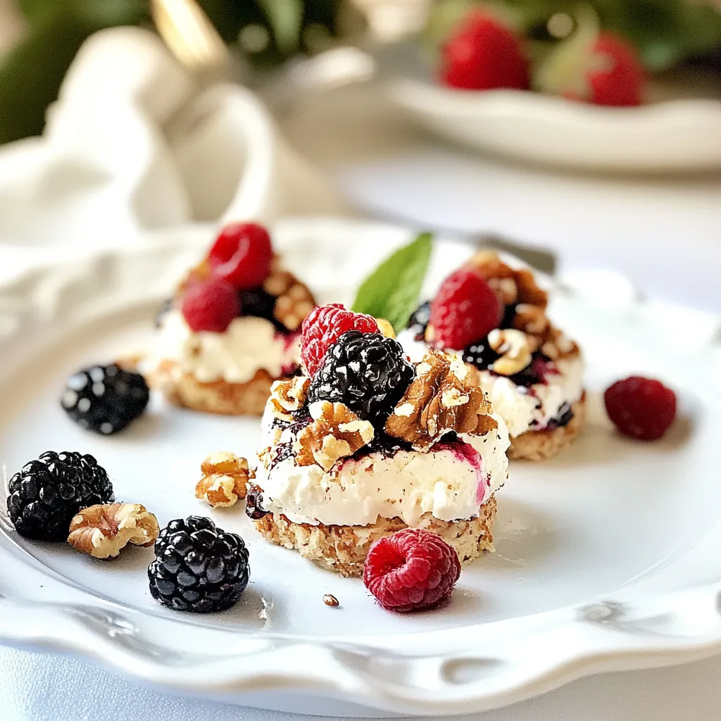 Goat Cheese Walnut Berry Bites