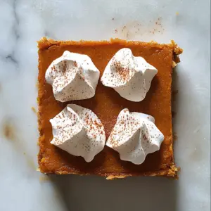 Greek Yogurt Pumpkin Pie Bars