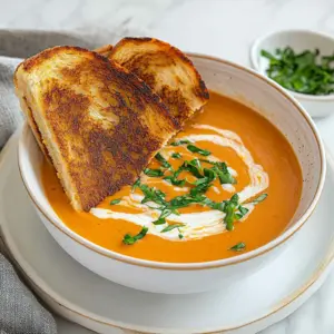 Grilled Cheese and Tomato Soup