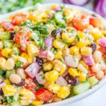 Grilled Corn and Butter Bean Salad