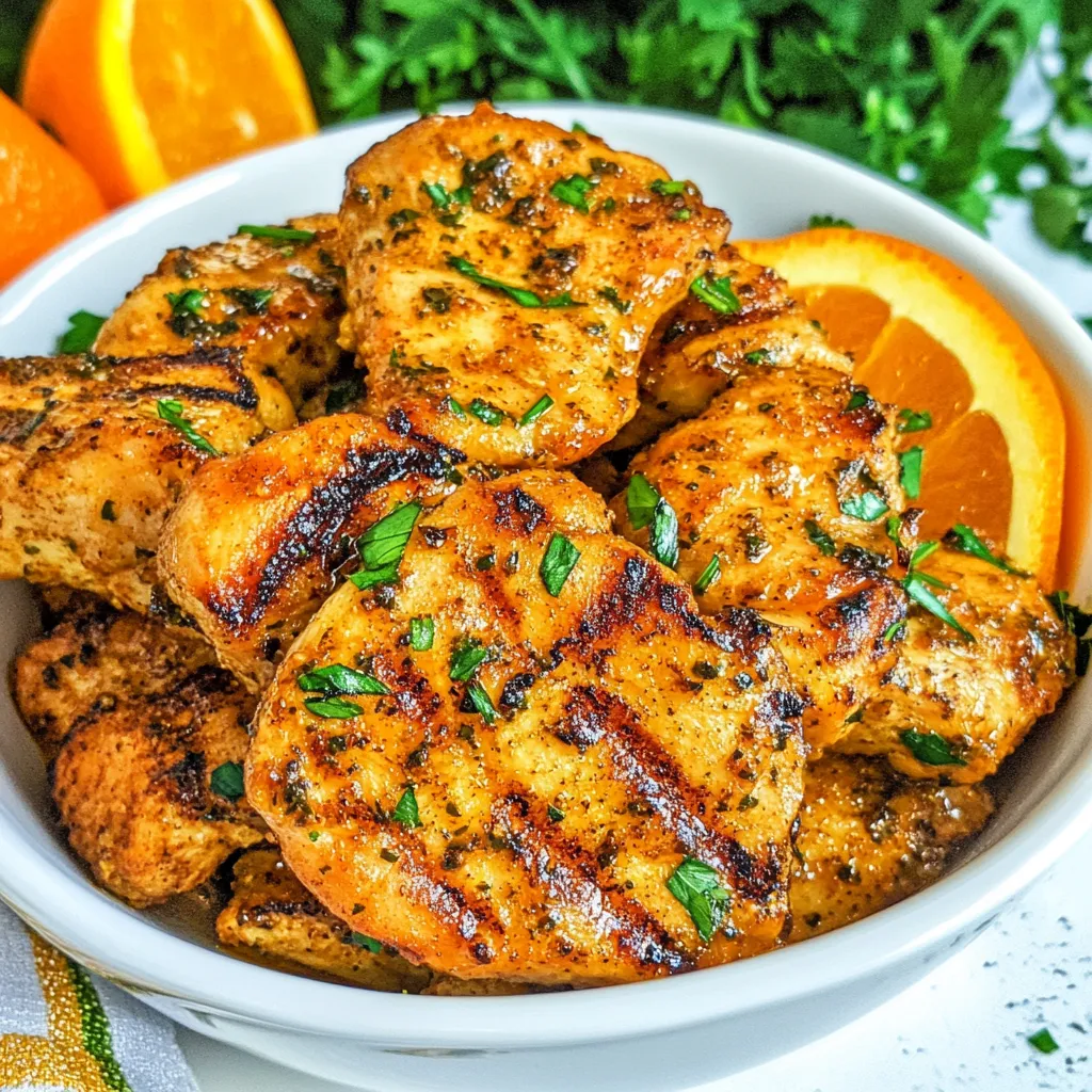 Grilled Orange Chicken