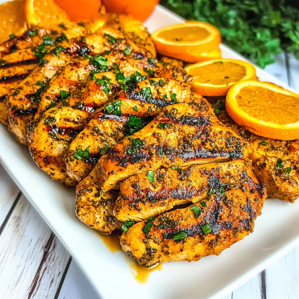 Grilled Orange Chicken