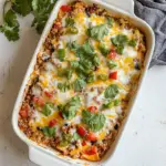 Ground Turkey Taco Casserole