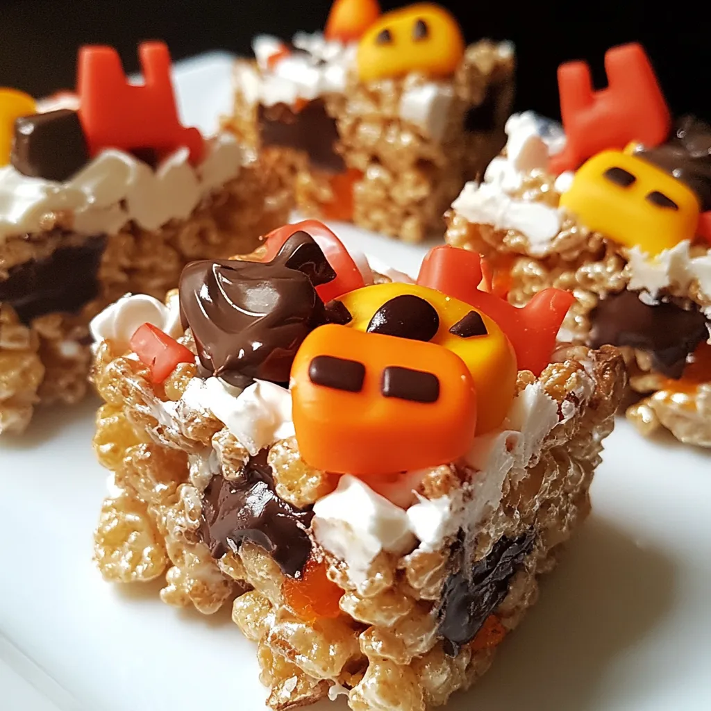 Halloween Rice Krispie Treats