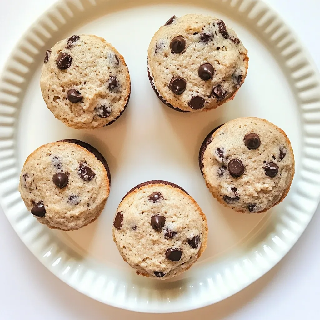 Healthy Chocolate Chip Muffins