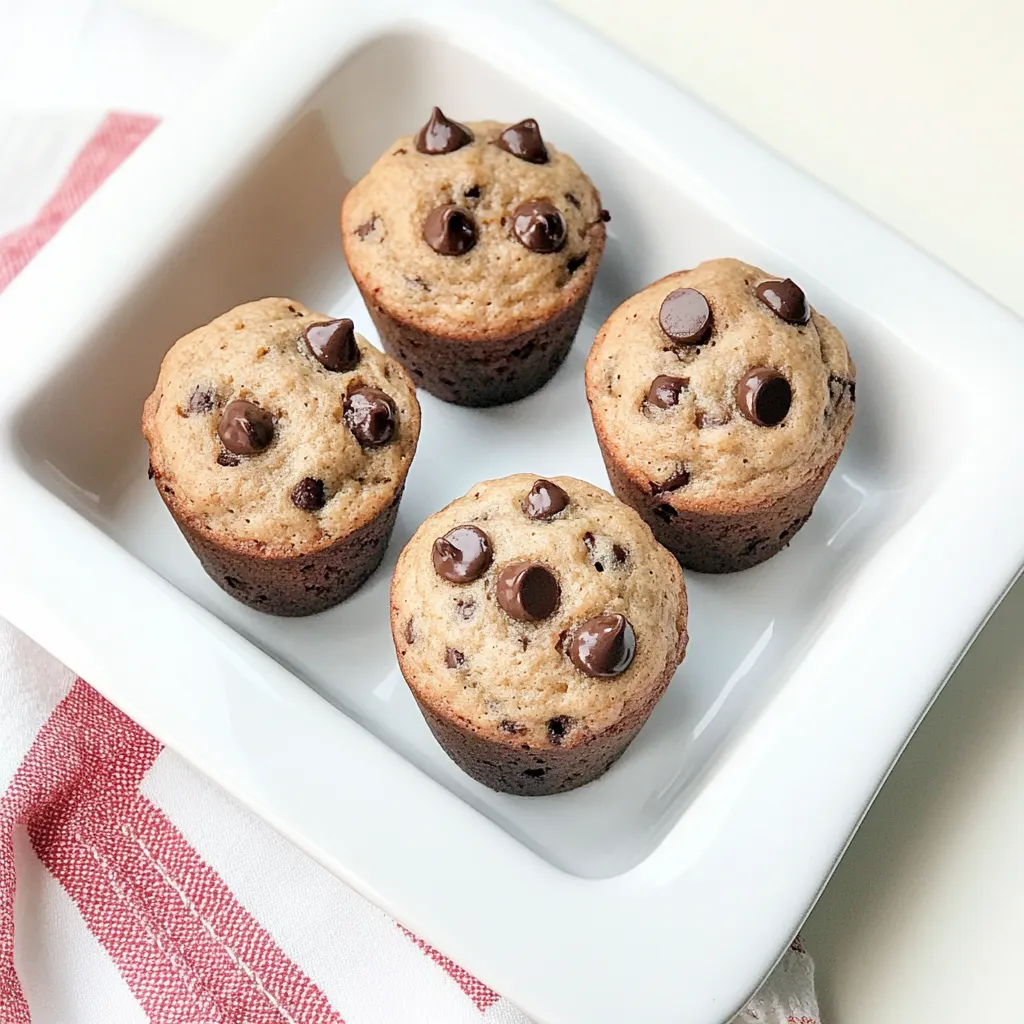 Healthy Chocolate Chip Muffins