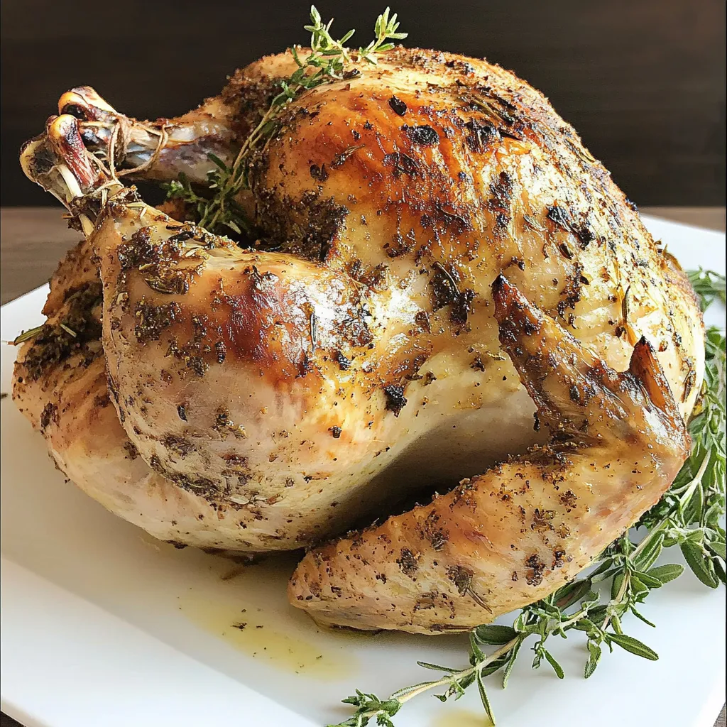 Herb Rubbed Turkey