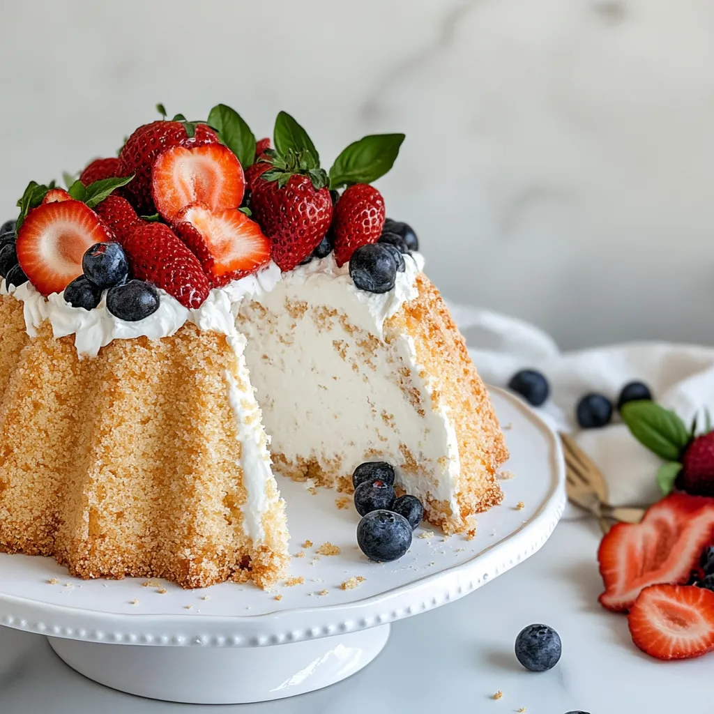 Homemade Angel Food Cake