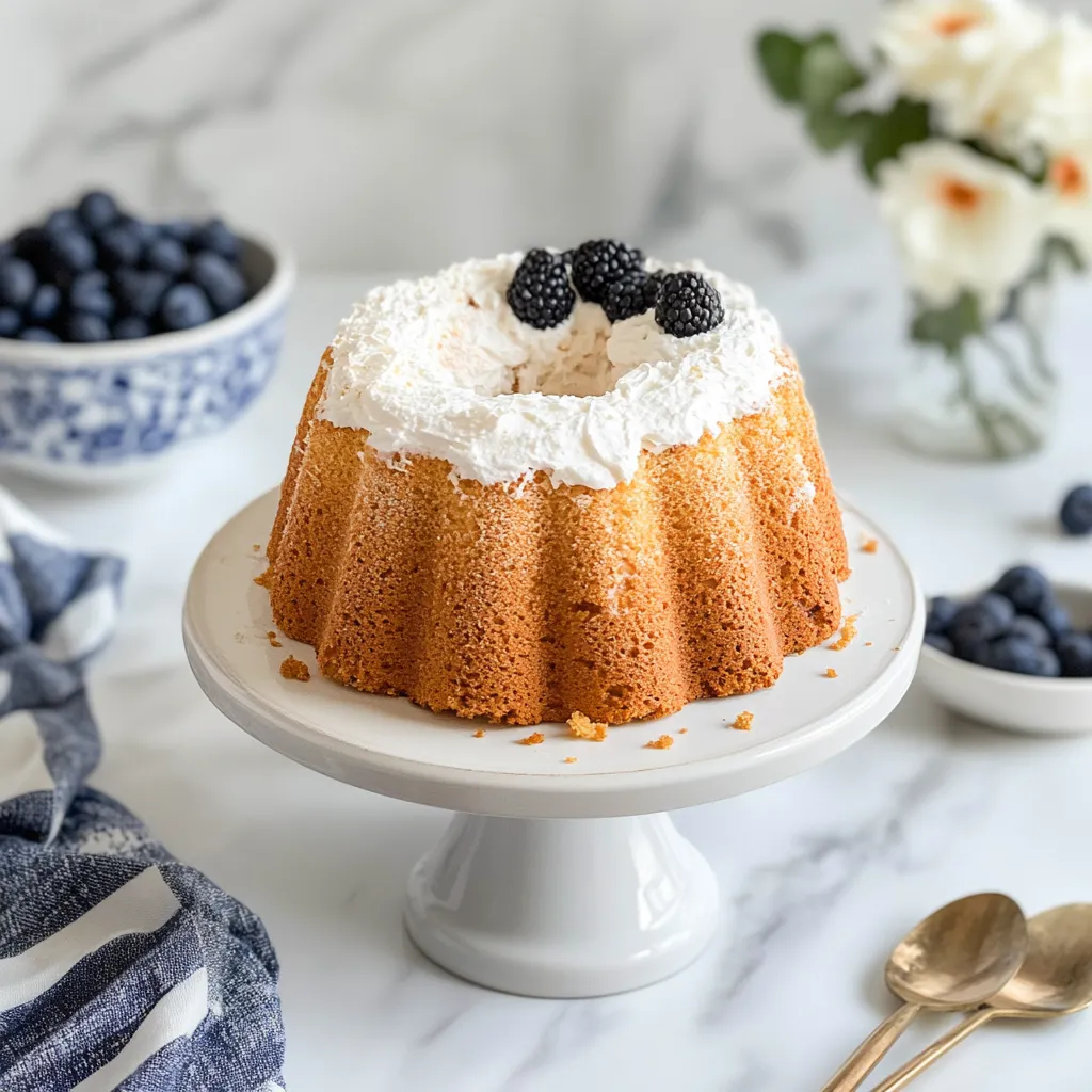 Homemade Angel Food Cake