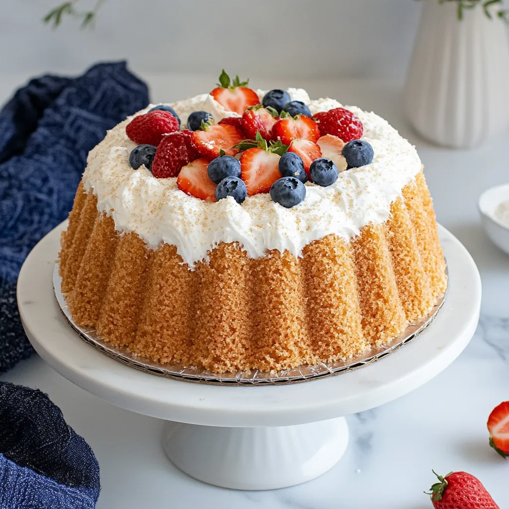 Homemade Angel Food Cake