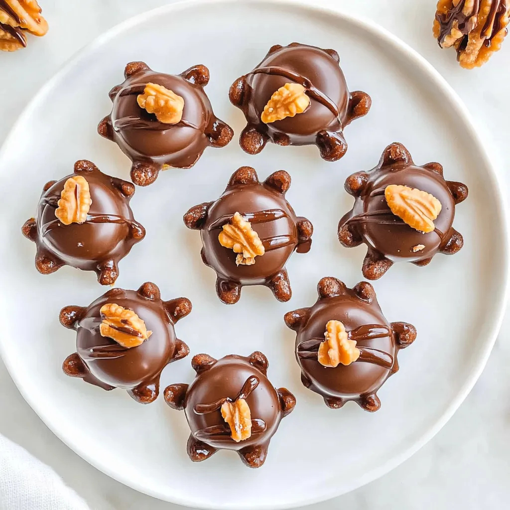 Homemade Chocolate Turtles