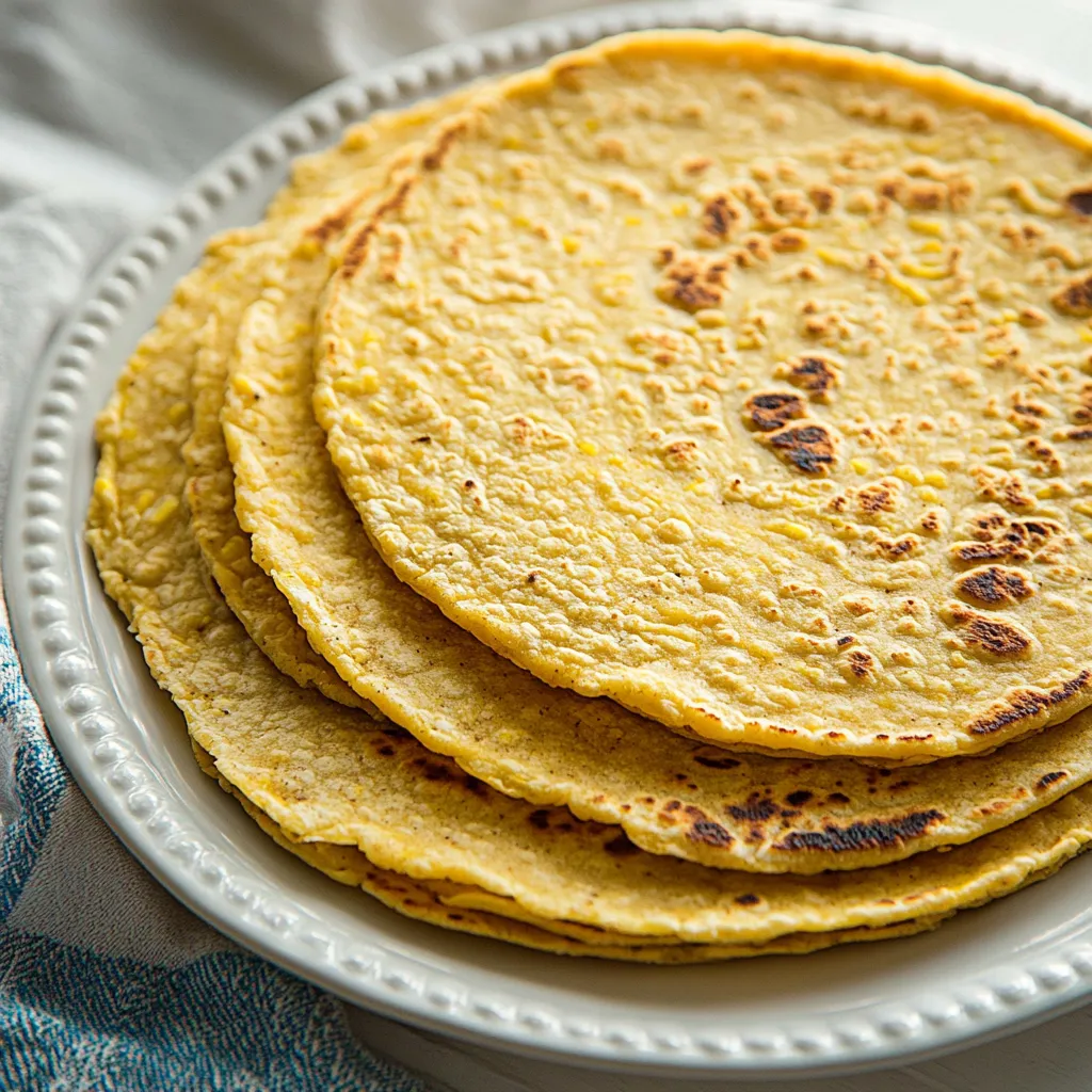 Homemade Corn Tortillas