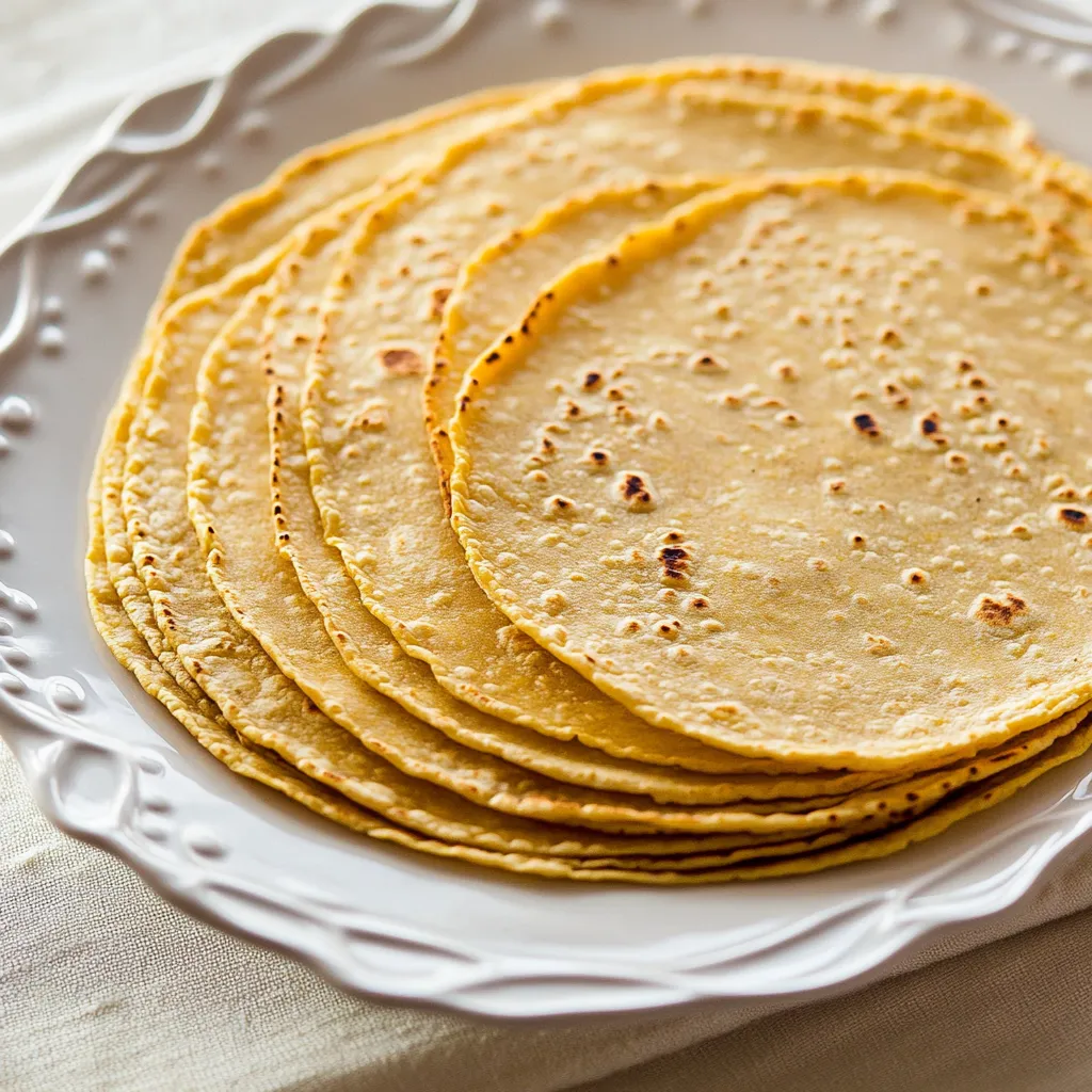 Homemade Corn Tortillas
