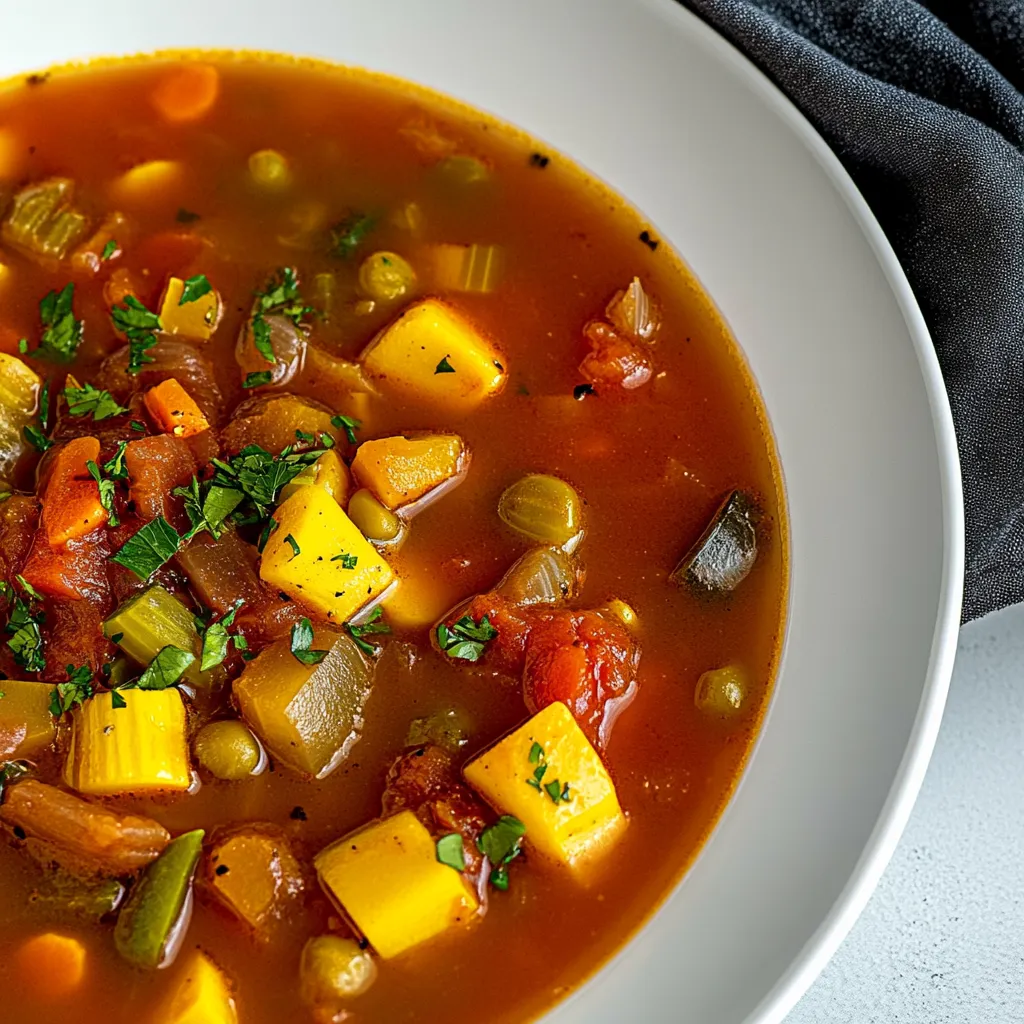 Homemade Vegetable Soup