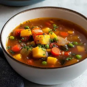 Homemade Vegetable Soup