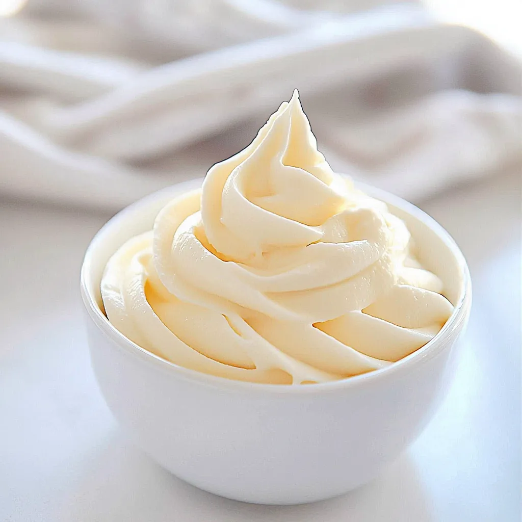 Homemade Whipped Cream