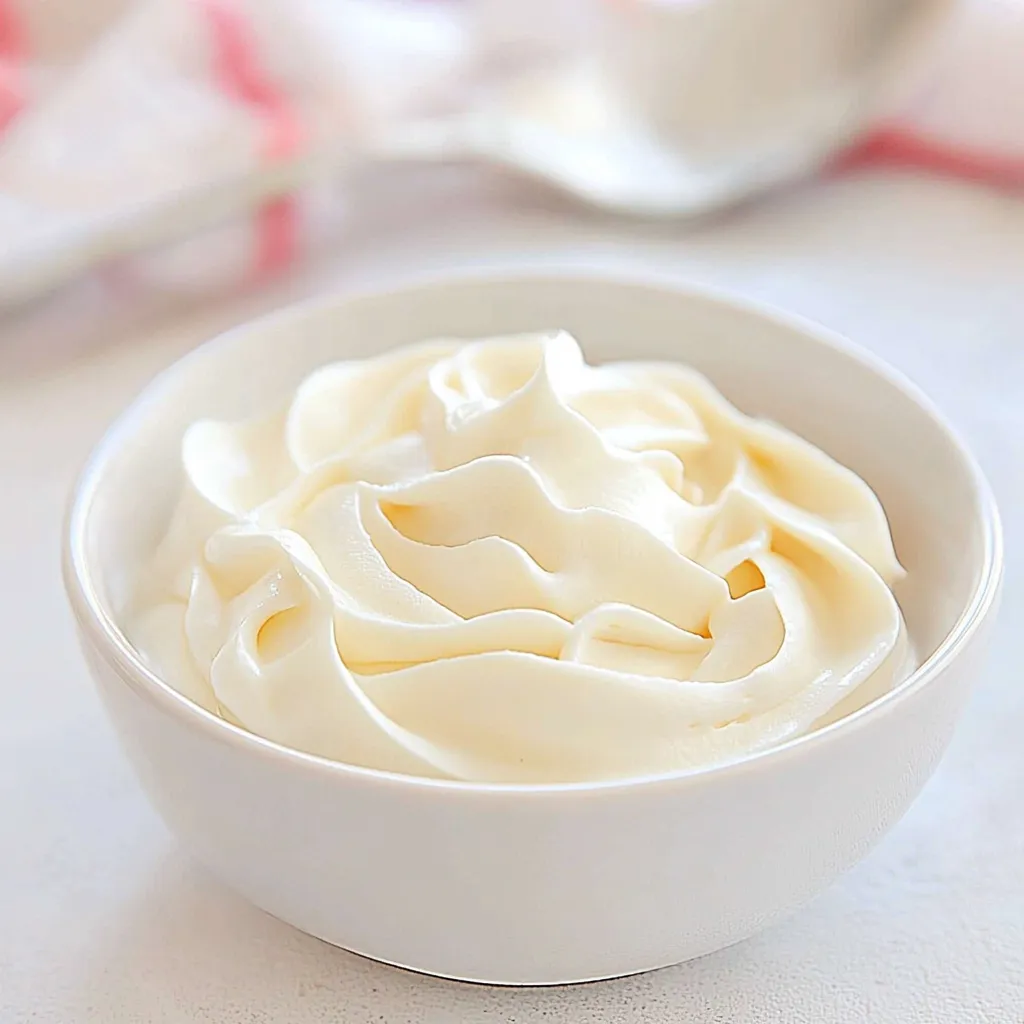 Homemade Whipped Cream
