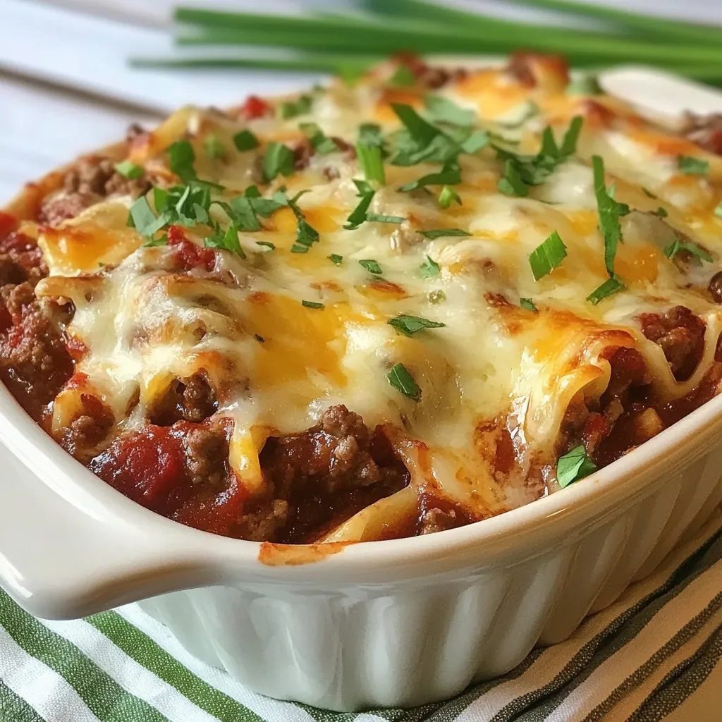 Homestyle Ground Beef Casserole