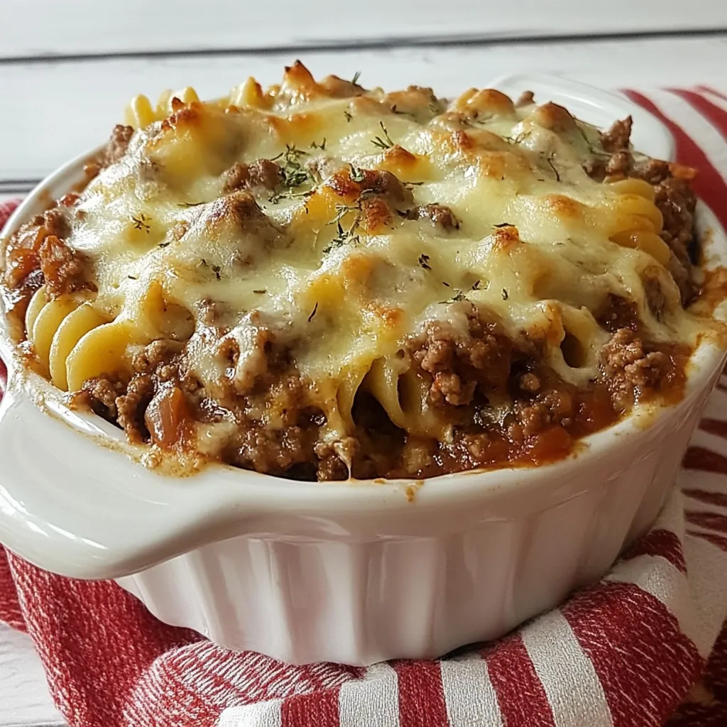 Homestyle Ground Beef Casserole