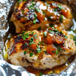 Honey Mustard Chicken Foil Packets