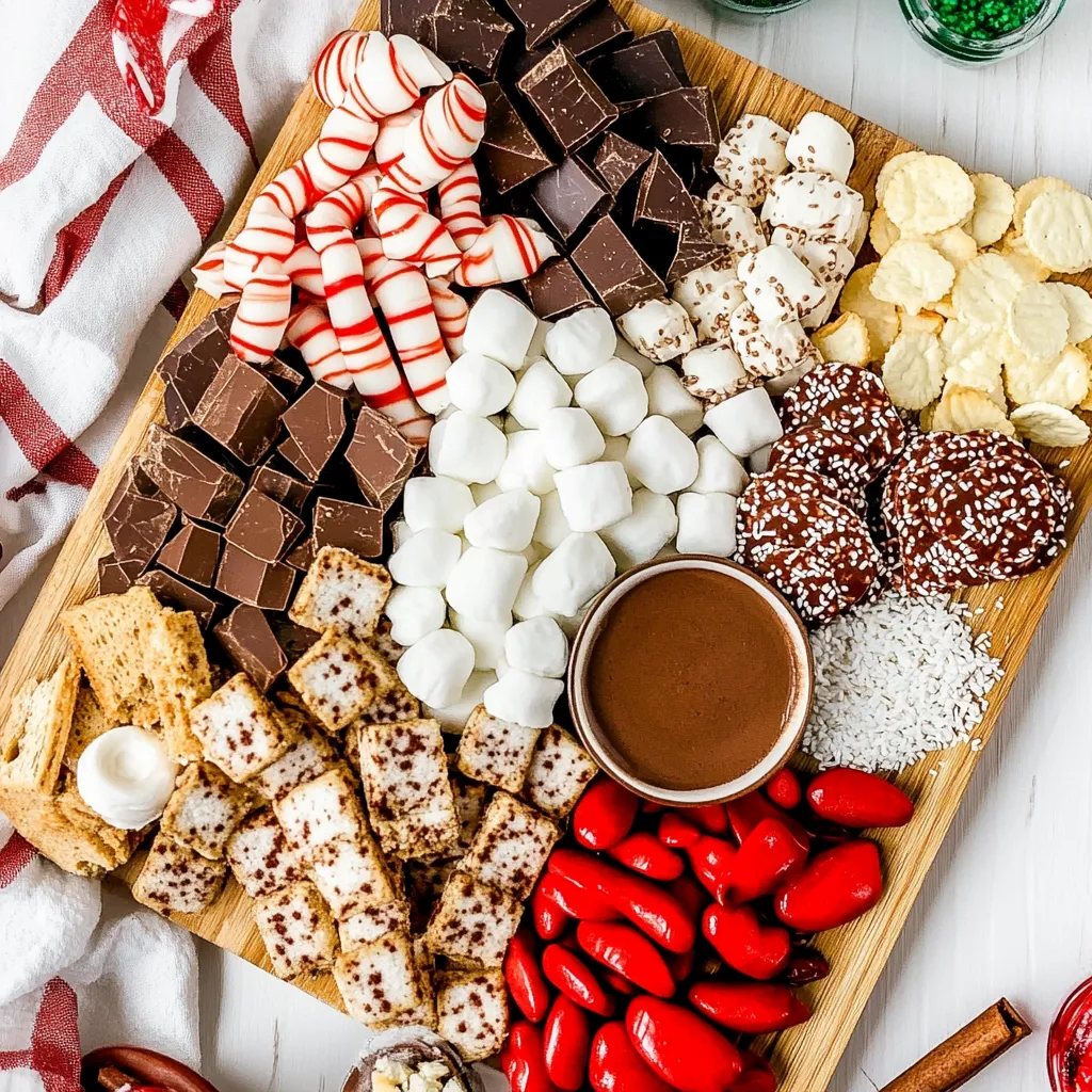 Hot Chocolate Charcuterie Board