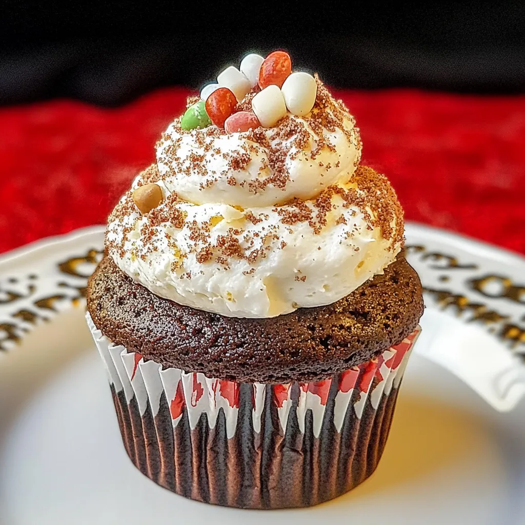 Hot Cocoa Cupcakes