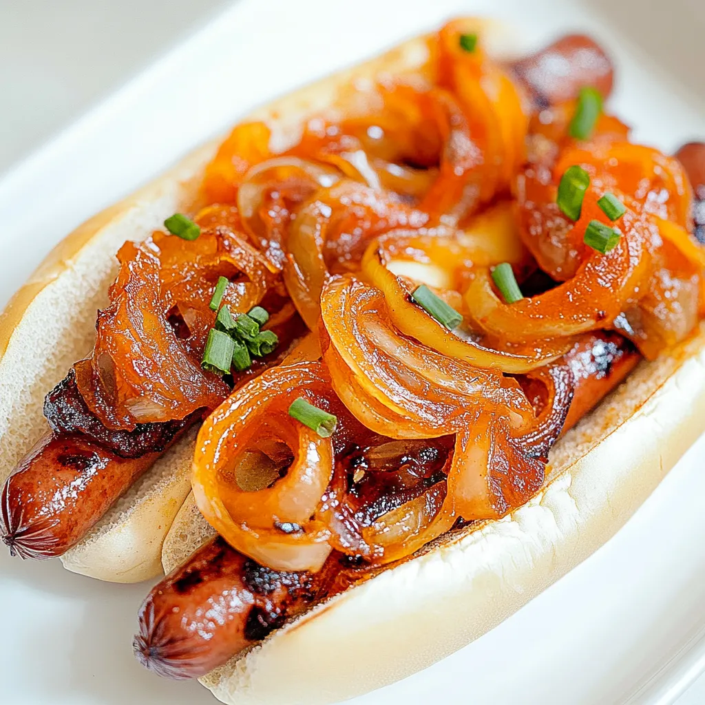 Hot Dog Onions