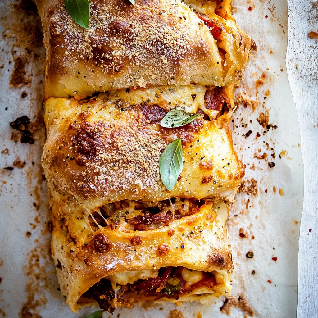 Hot Italian Stromboli