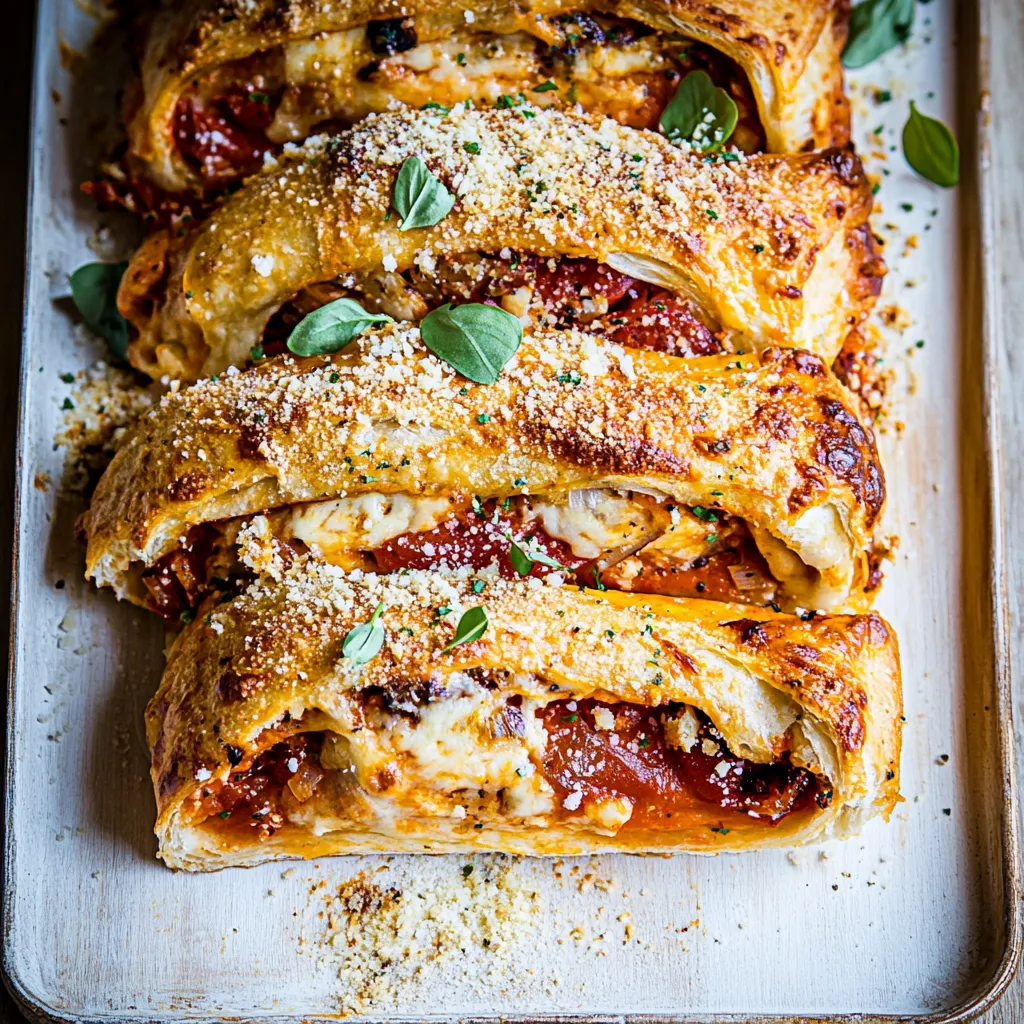 Hot Italian Stromboli