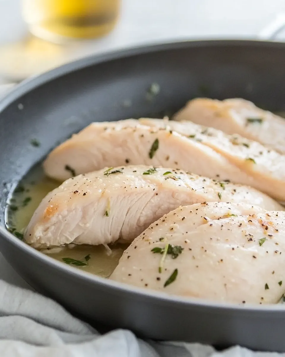 Poached Chicken