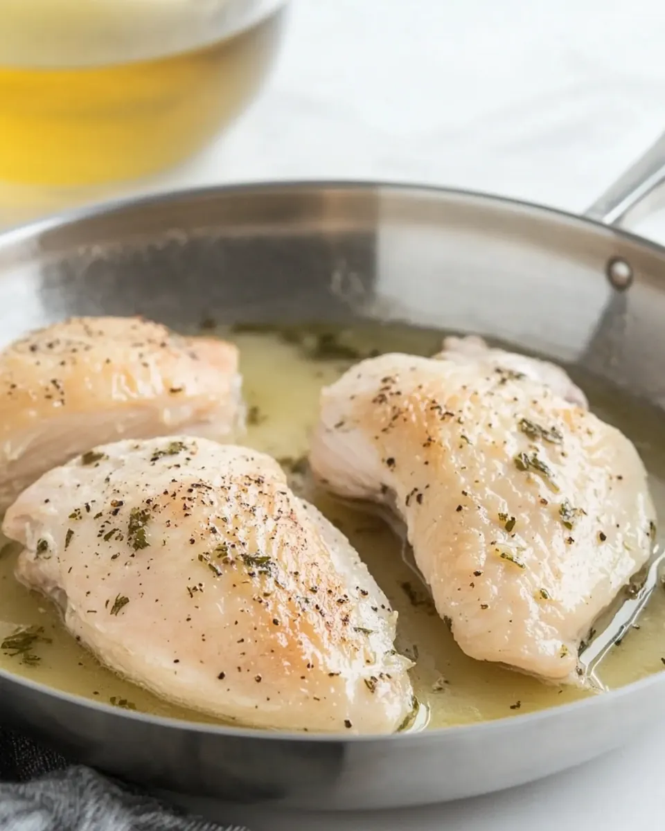 Poached Chicken