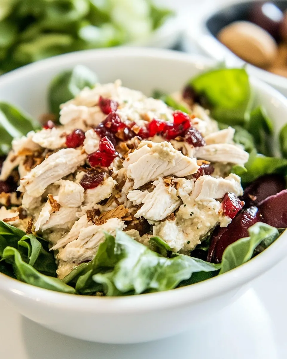 Hummus Chicken Salad