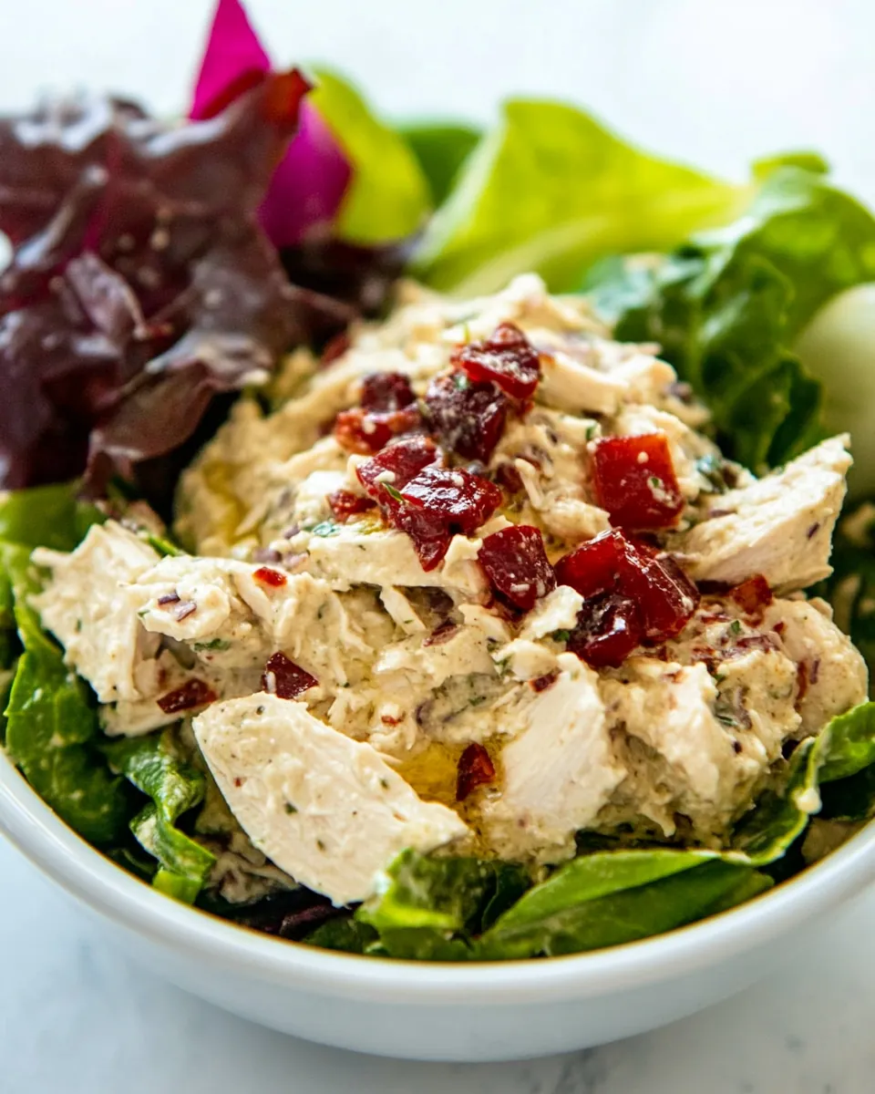 Hummus Chicken Salad