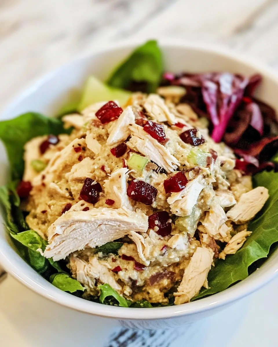 Hummus Chicken Salad