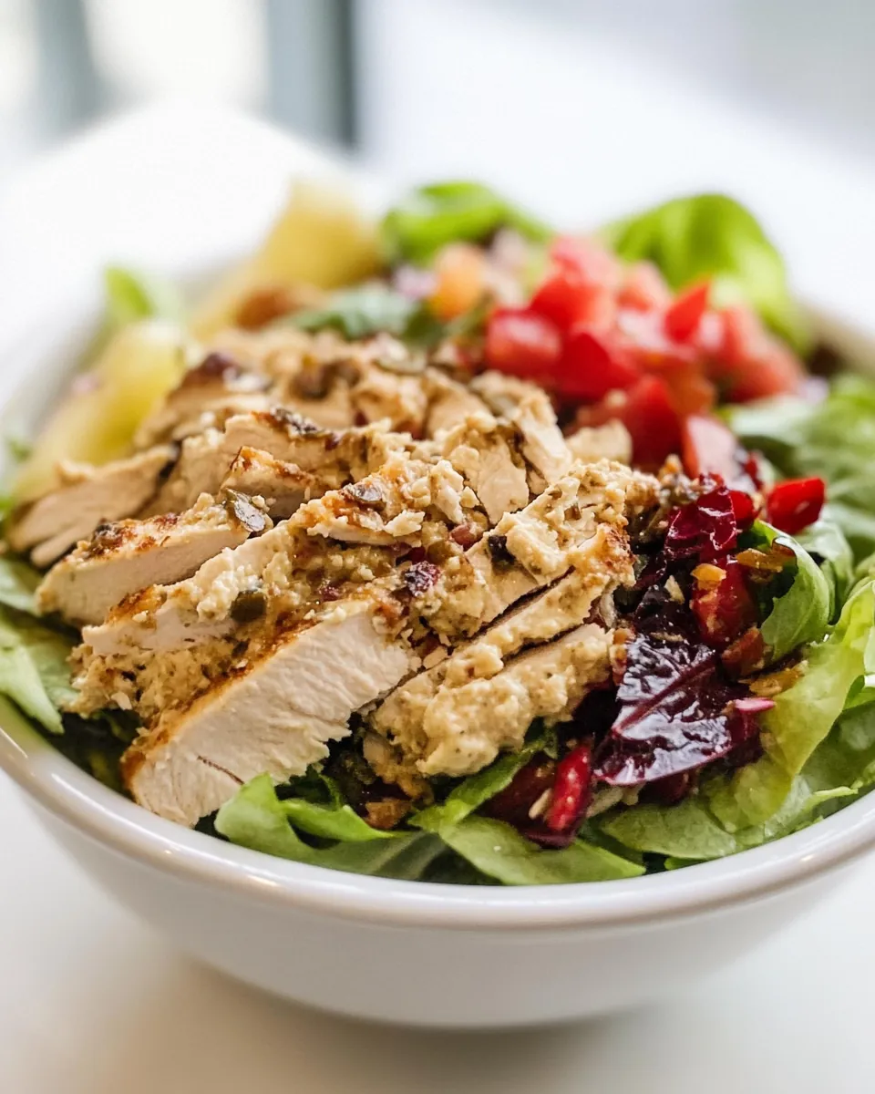 Hummus Chicken Salad