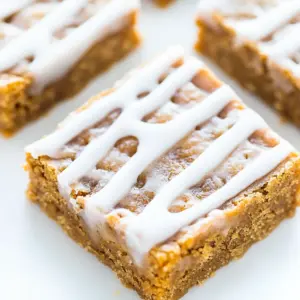 Iced Gingerbread Bars