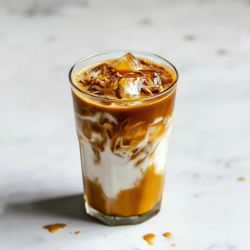 Iced Honey Almondmilk Flat White