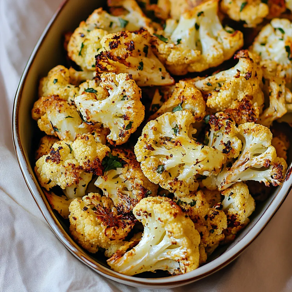 Indian Roasted Cauliflower Recipe