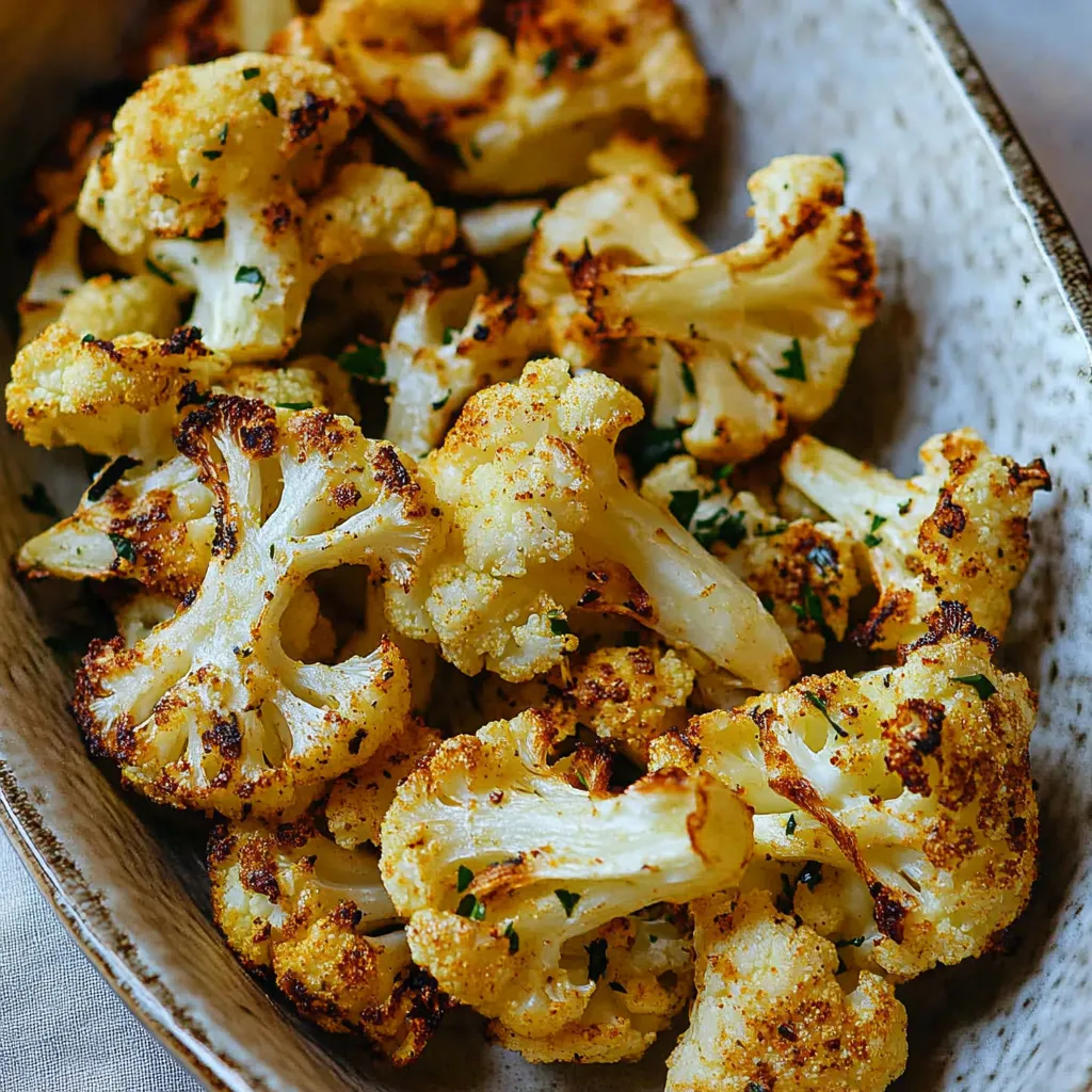 Indian Roasted Cauliflower Recipe