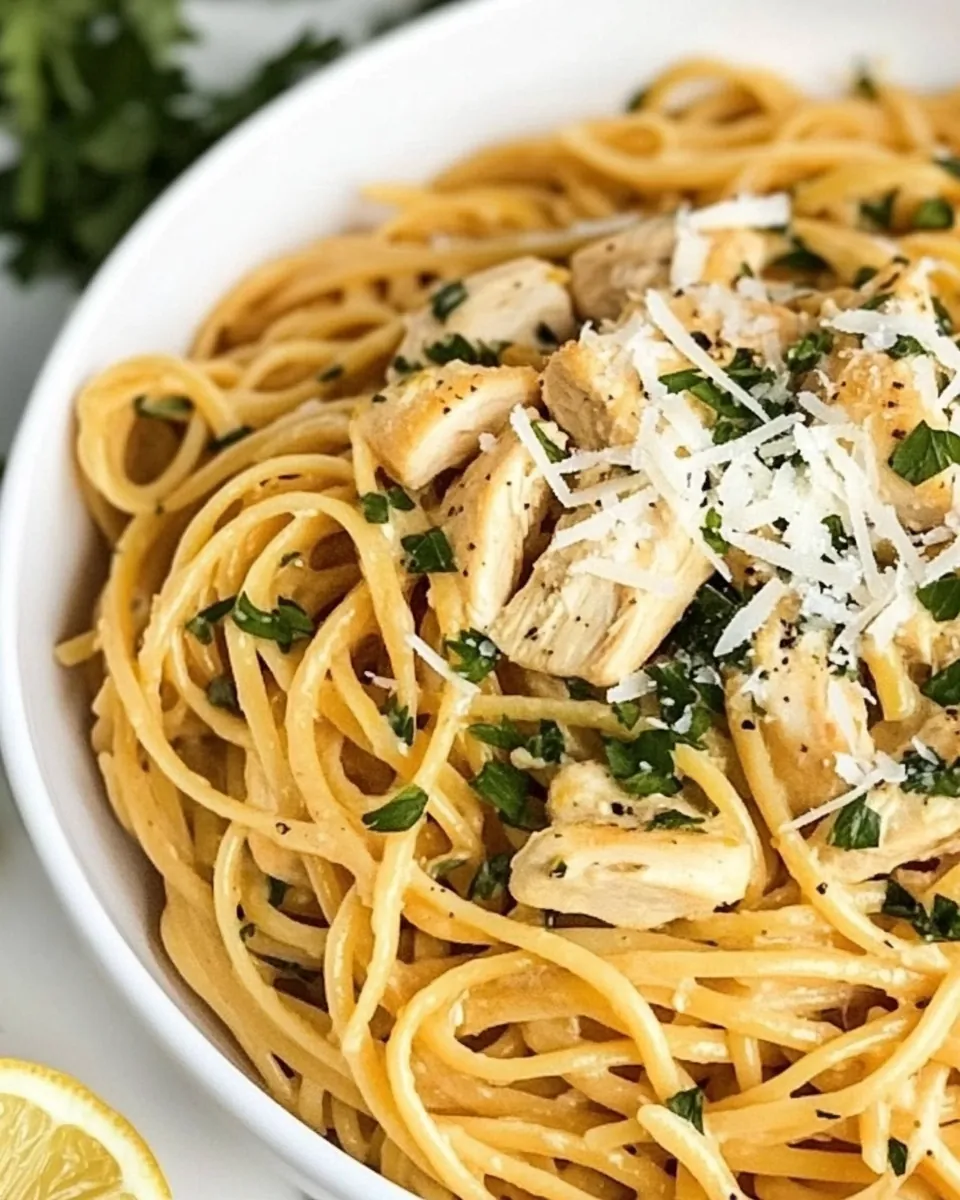Lemon Chicken Pasta