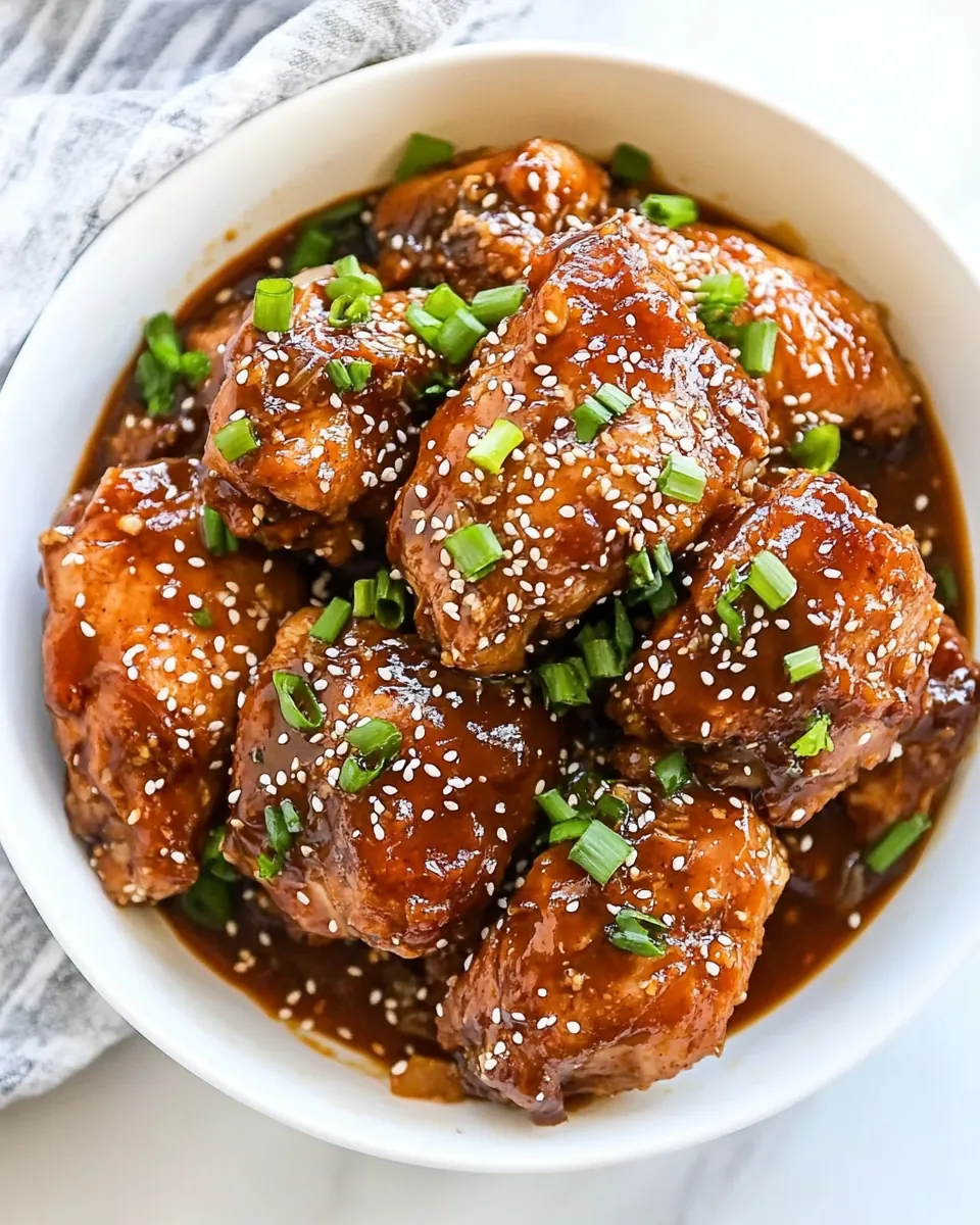 Instant Pot Asian Chicken Thighs