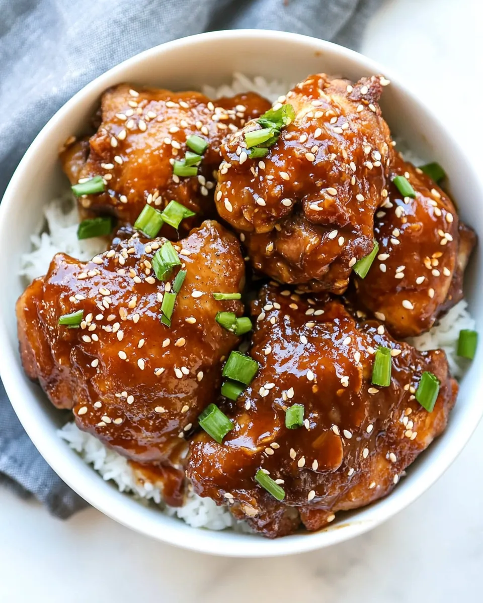 Instant Pot Asian Chicken Thighs