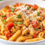 Instant Pot Bruschetta Chicken Pasta