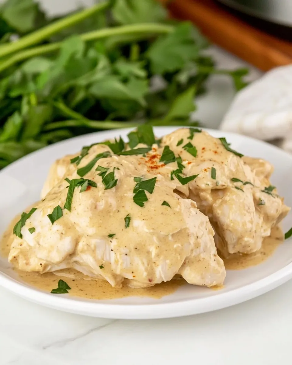 Instant Pot Caesar Chicken