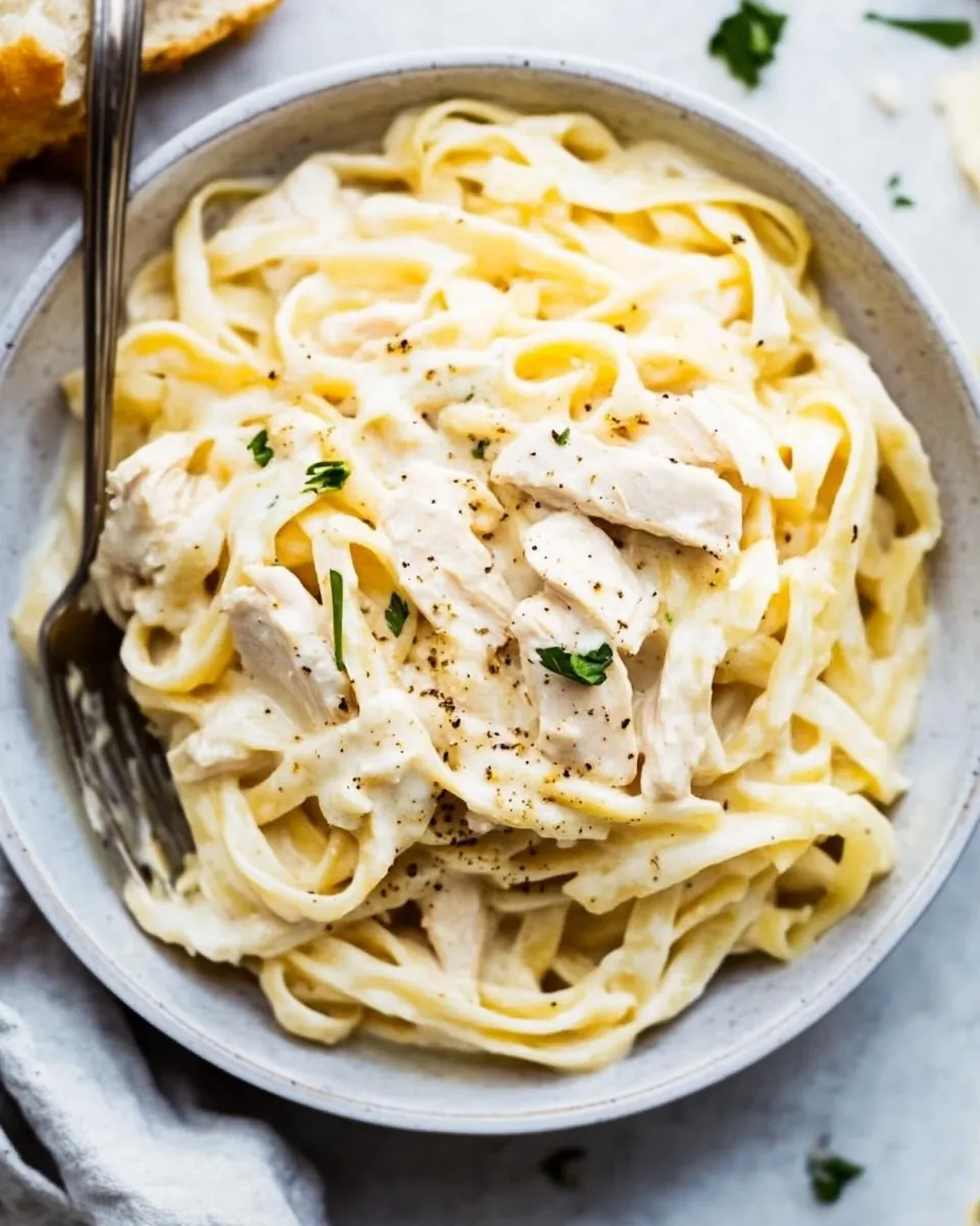 Instant Pot Chicken Alfredo