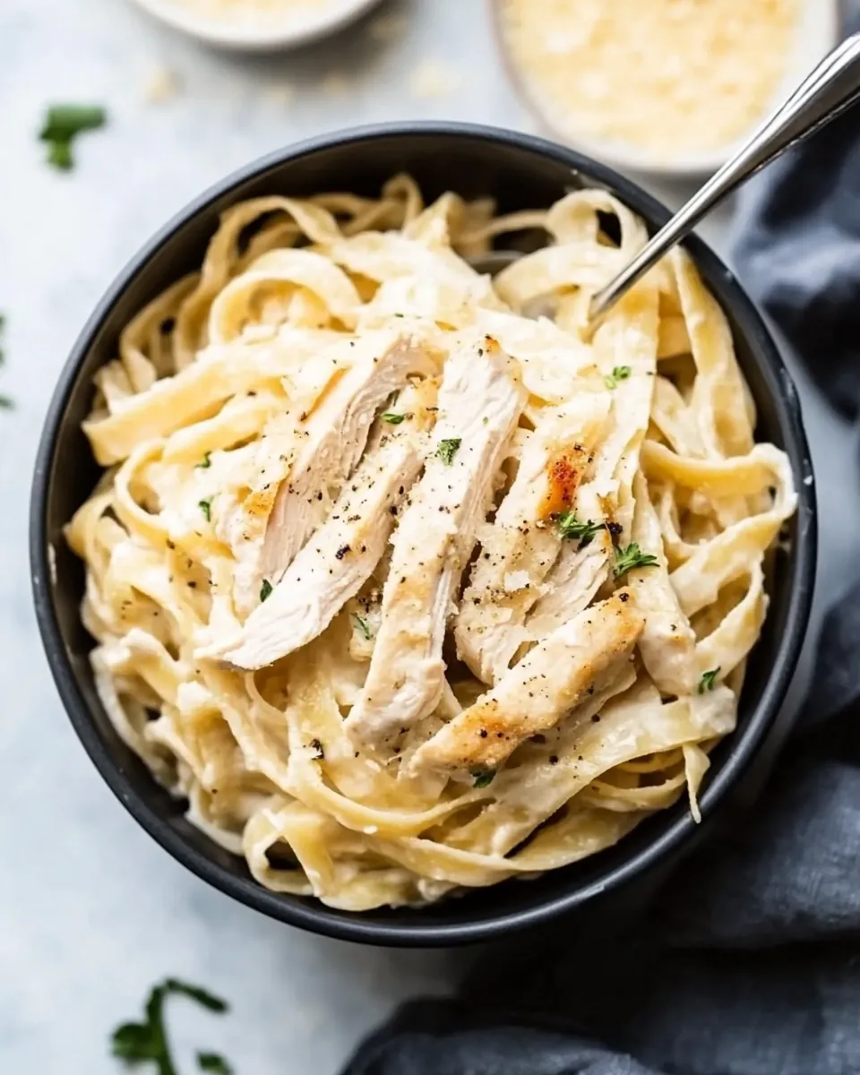 Instant Pot Chicken Alfredo