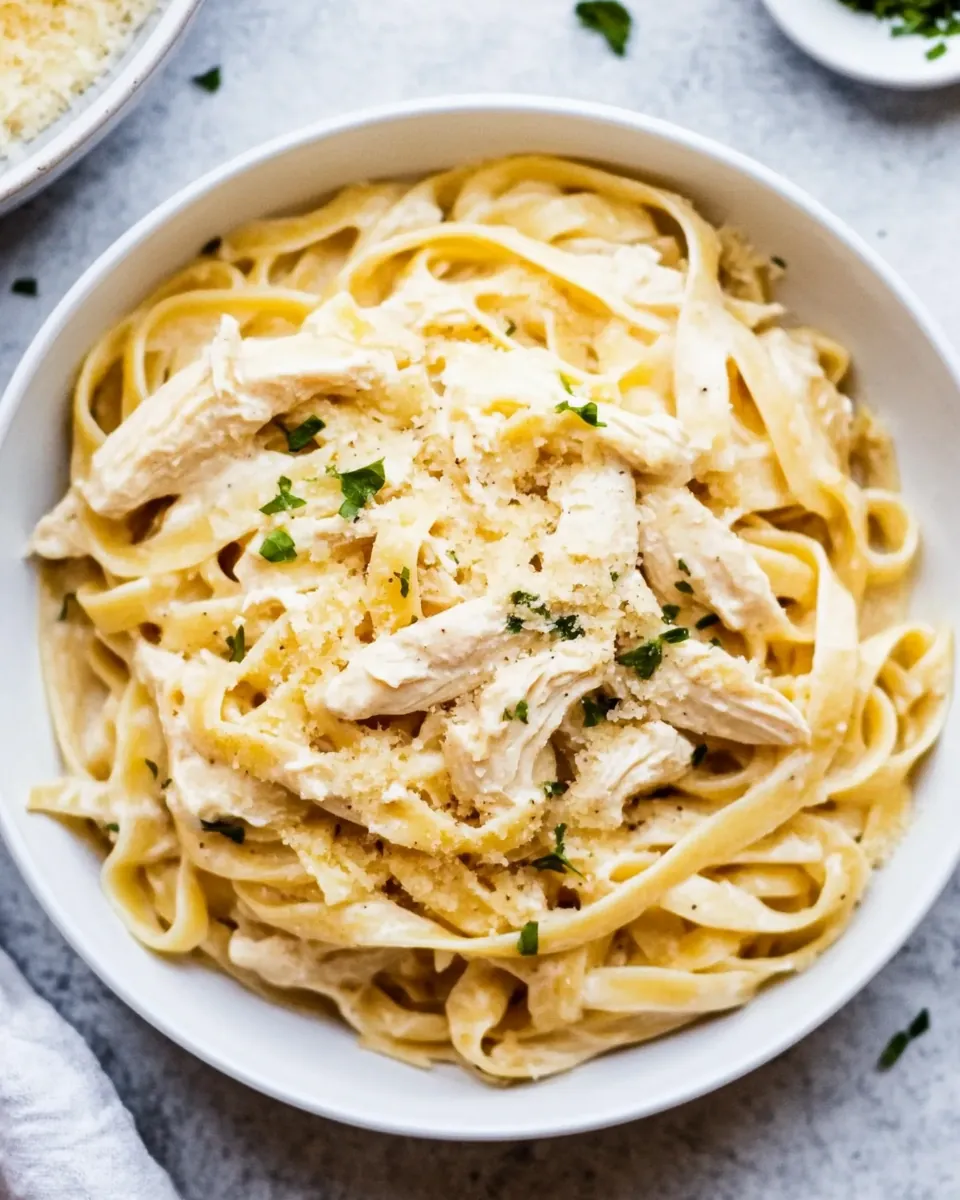 Instant Pot Chicken Alfredo