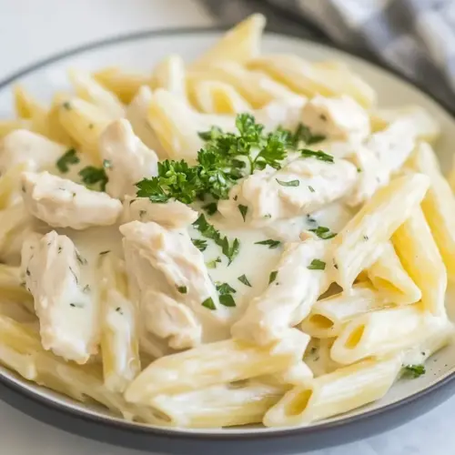 Instant Pot Chicken Alfredo Pasta