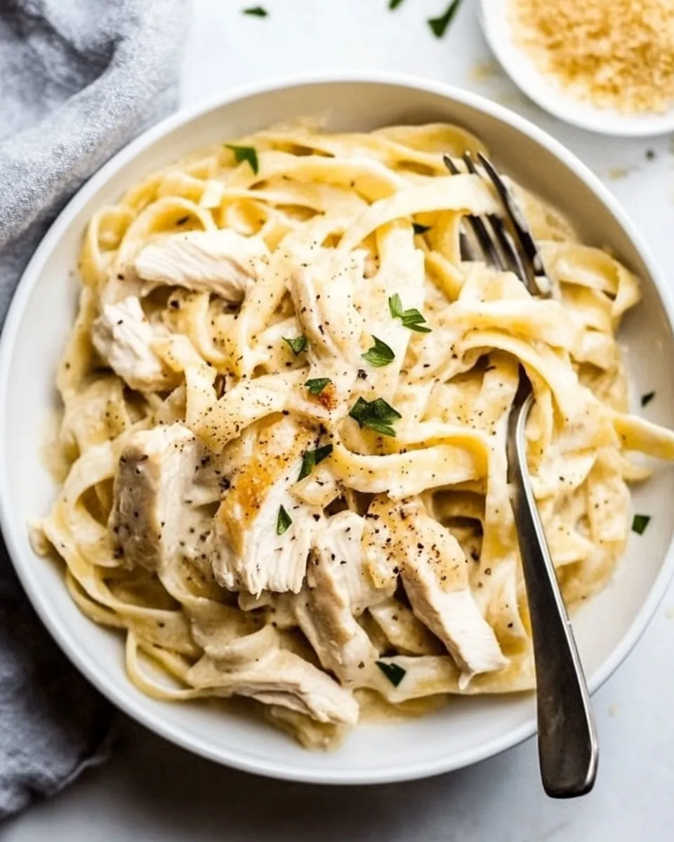 Instant Pot Chicken Alfredo
